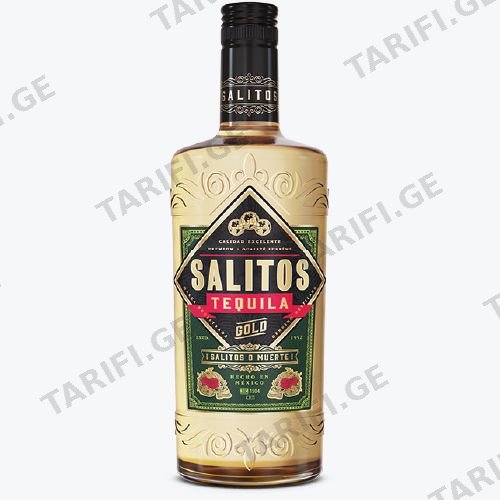 ტეკილა / Salitos / გოლდი 38% / 6*700მლ