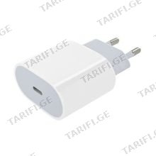 25W USB-C Power Adapter ადაპტერები