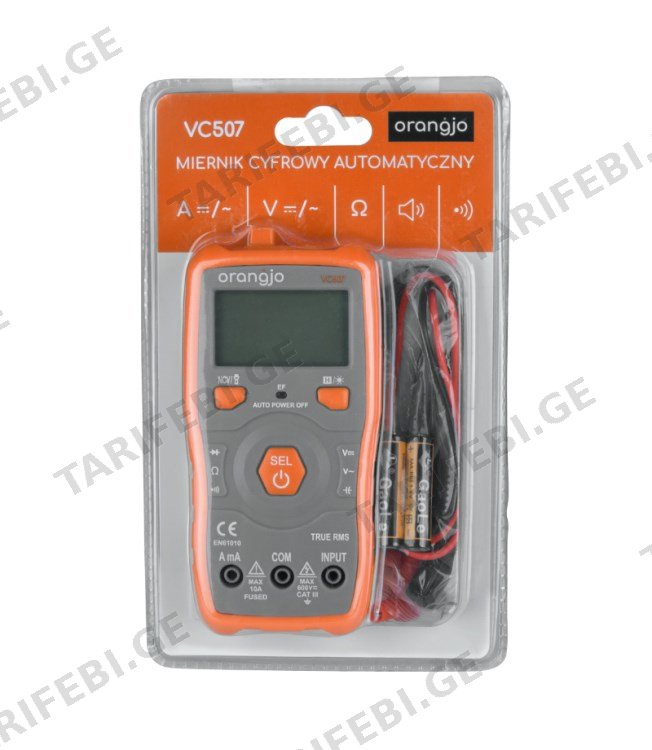 მულტიმეტრი ციფრული DPM VC507 ORANGJO