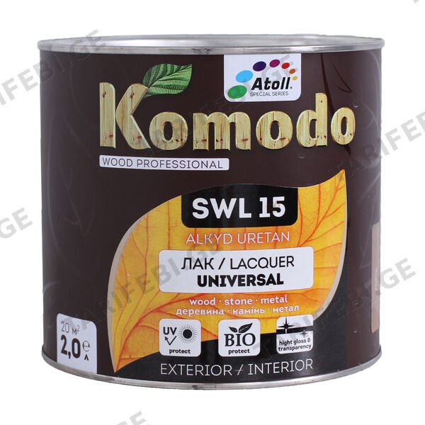 2ლ ლაქი კაკალი COMODO SWL-15