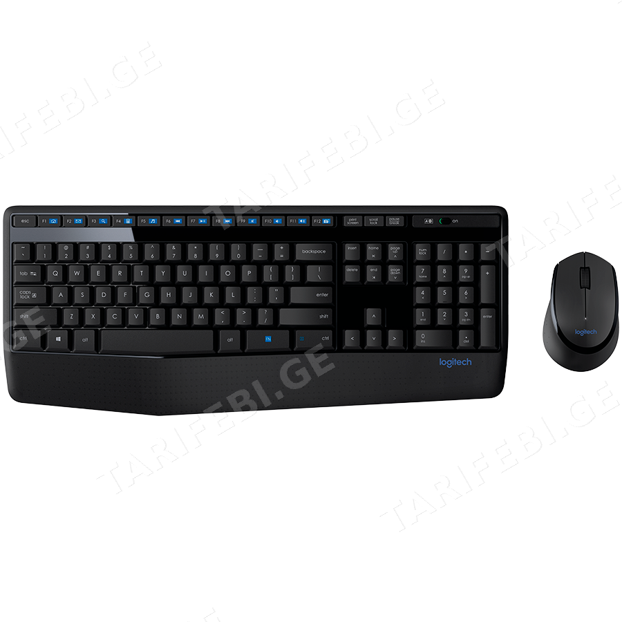 LOGITECH MK345 Wireless Combo - BLACK - RUS