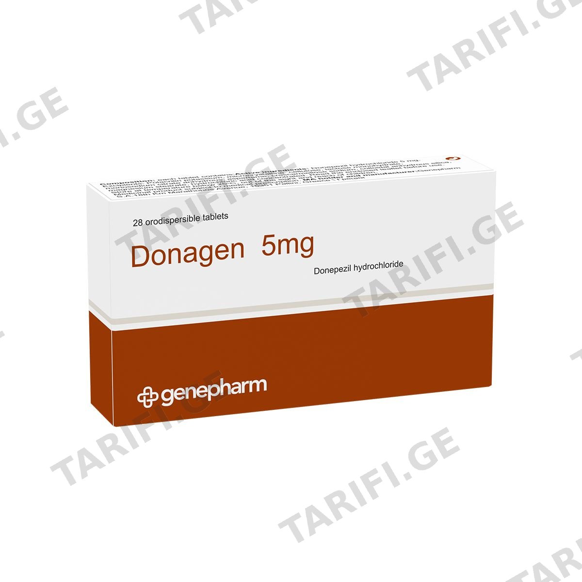 დონაგენი - Donagen 5მგ 28 ტაბლეტი