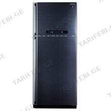 SHARP SJ-PC48A-BK ორკამერიანი მაცივარი