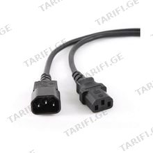 Kingda PC6070 Power Cable (C13 to C14) კვების კაბელი 1.8მ