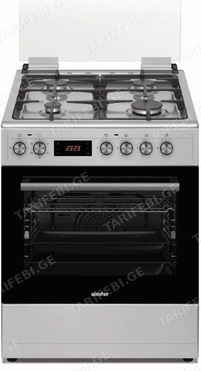გაზქურა Simfer ZE6402 IXC