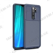 კარბონის ქეისი Xiaomi Redmi Note 8 Pro Focus Carbon Case - მუქი ლურჯი