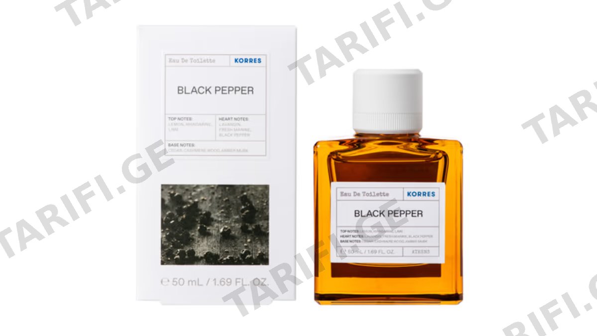 კორესი სუნამო 0639 BLACK.PEPPER 50მლ *