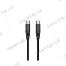 HAVIT CB6235 USB კაბელი Type-c to Type-c დამუხტვა გატარება: 60w