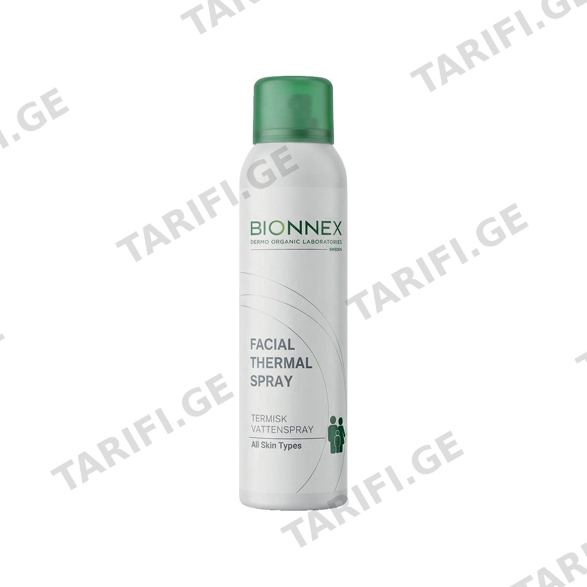 თერმული წყალი სპრეი 150 მლ 3517 ბიონექსი - Bionnex