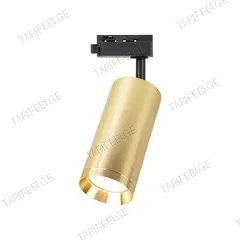 სანათი ტრეკი Milagro ML1142 Mica Ø60 1 GU10 ოქრსფერი
