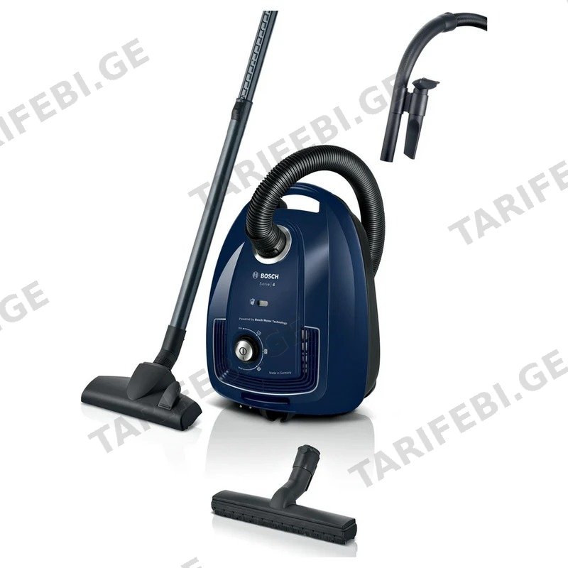 მტვერსასრუტი ტომრით BOSCH BGL38WBU3H 2000W