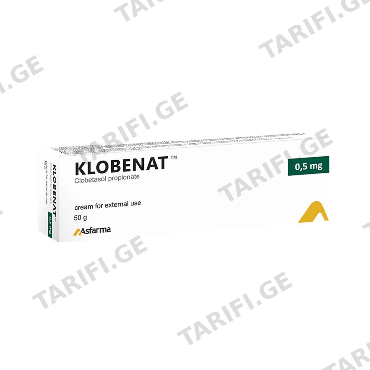 Klobenat Cream - კლობენატი კრემი 50გ ტუბი