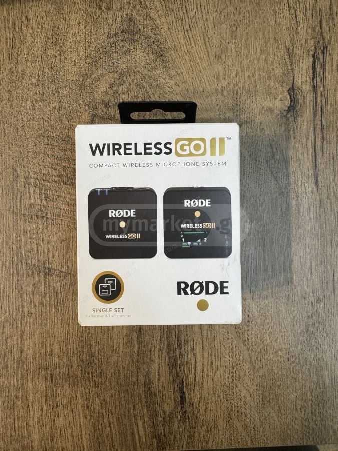 RODE Wireless GO II Wireless Microphone უსადენო პეტლიჩკა