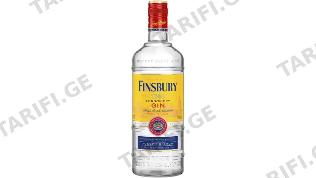 ჯინი Finsbury London Dry - 1L
