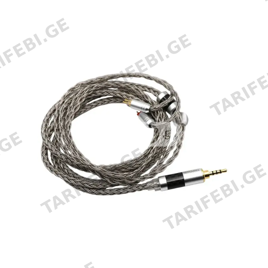 Tripowin Zonie IEM Cable Grey 2pin