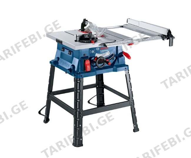 მაგიდის ცირკულარული ხერხი Bosch GTS 254, 1800 ვტ. 254 მმ.