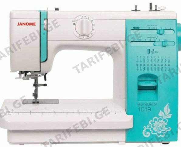 საკერავი მანქანა JANOME HOME DÉCOR 1019