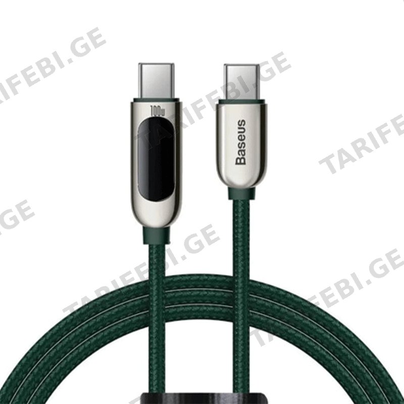 კაბელი BASEUS TYPE-C CATSK-B06 (1M, 100 W)