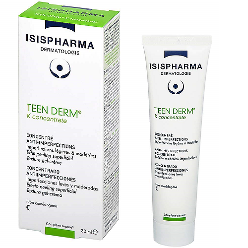 ისისფარმა - Teen Derm K კონცენტრატი აკნეს საწინააღმდეგო 30მლ