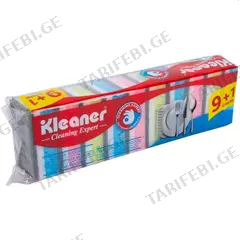 ღრუბელი Kleaner 10 ც
