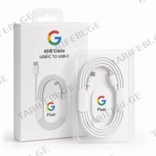 Google Pixel 45W დამტენი კაბელი (Replica)