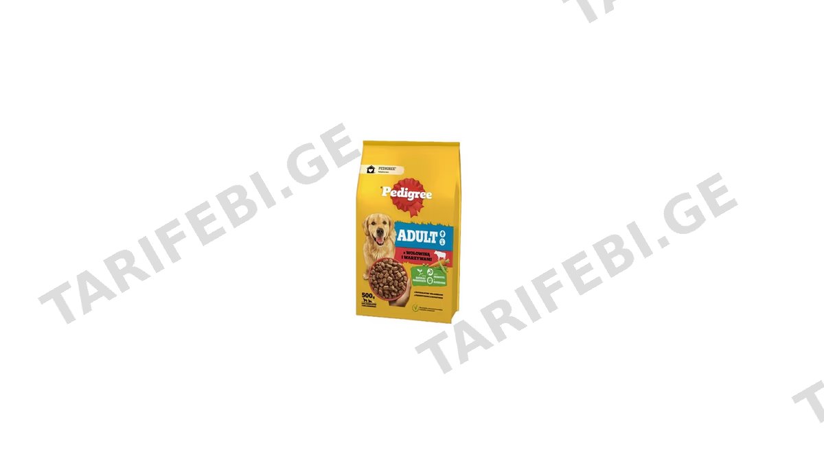 PEDIGREE საქონლის 500გრ