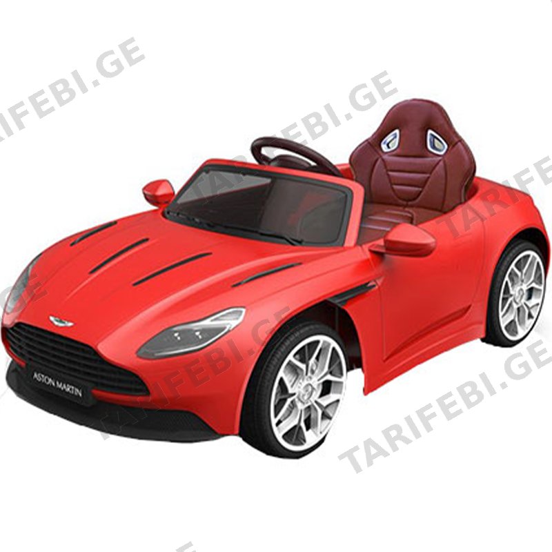 ბავშვის ელექტრო მანქანა ASTON MARTIN DB11 RED