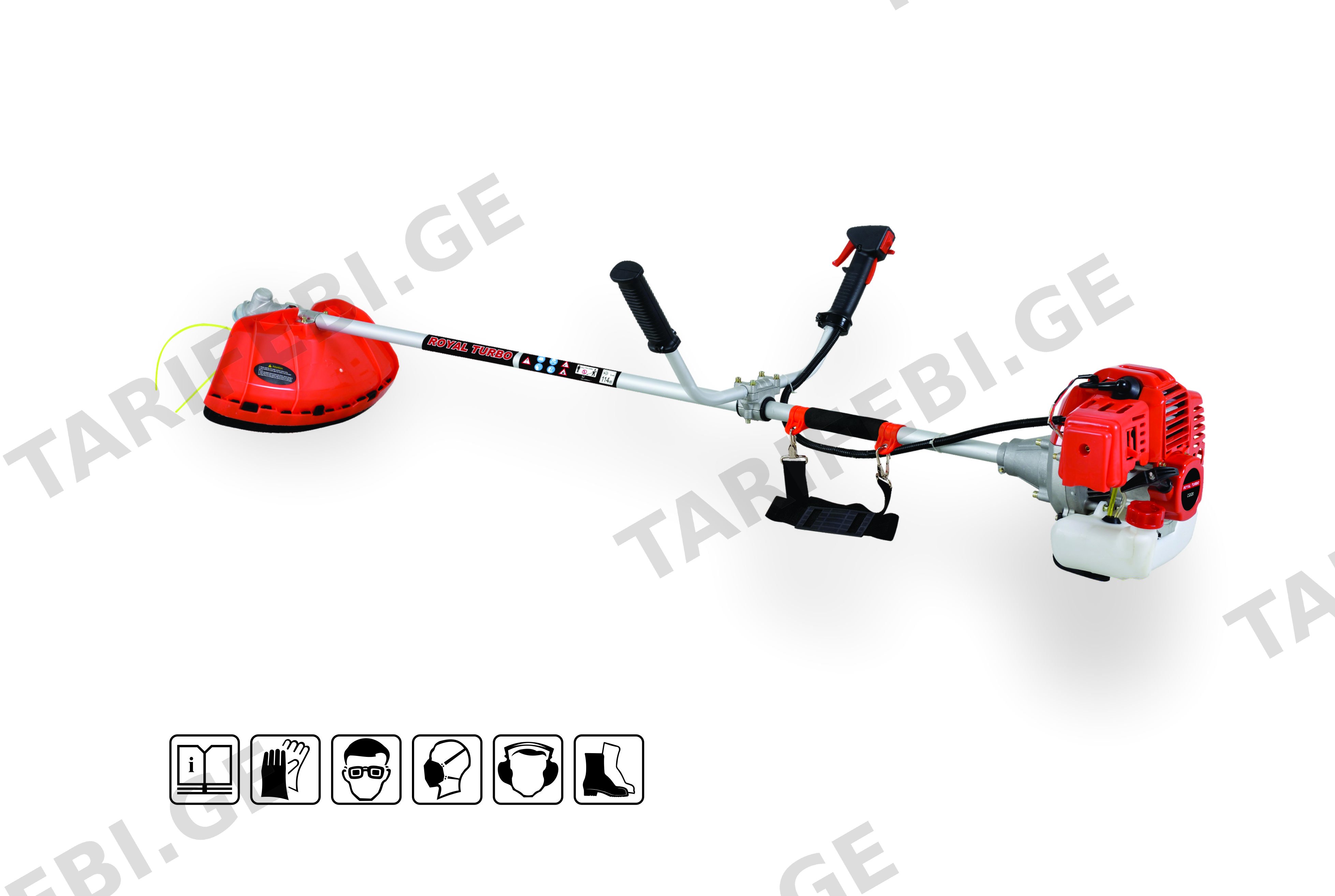 ბალახის სათიბი RT CG 520R წითელი