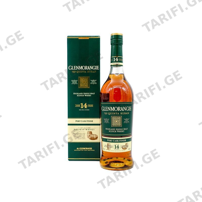GLENMORANGIE ვისკი კვინტარუბანი 14წ-0.7ლ