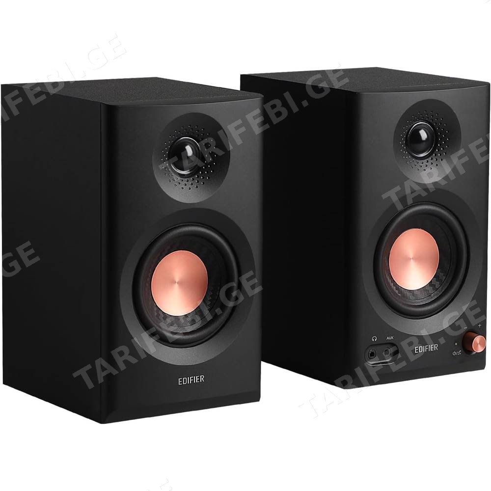 დინამიკი Edifier MR3, 36W, TRS, RCA, AUX, Bluetooth, Powered Studio Monitor Speakers, Black