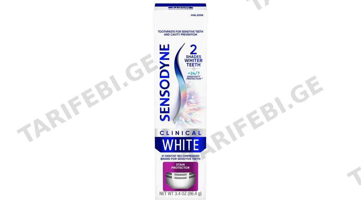 სენსოდინი კბ/პ 7101 Clinical White Stain Protector 75მლ *