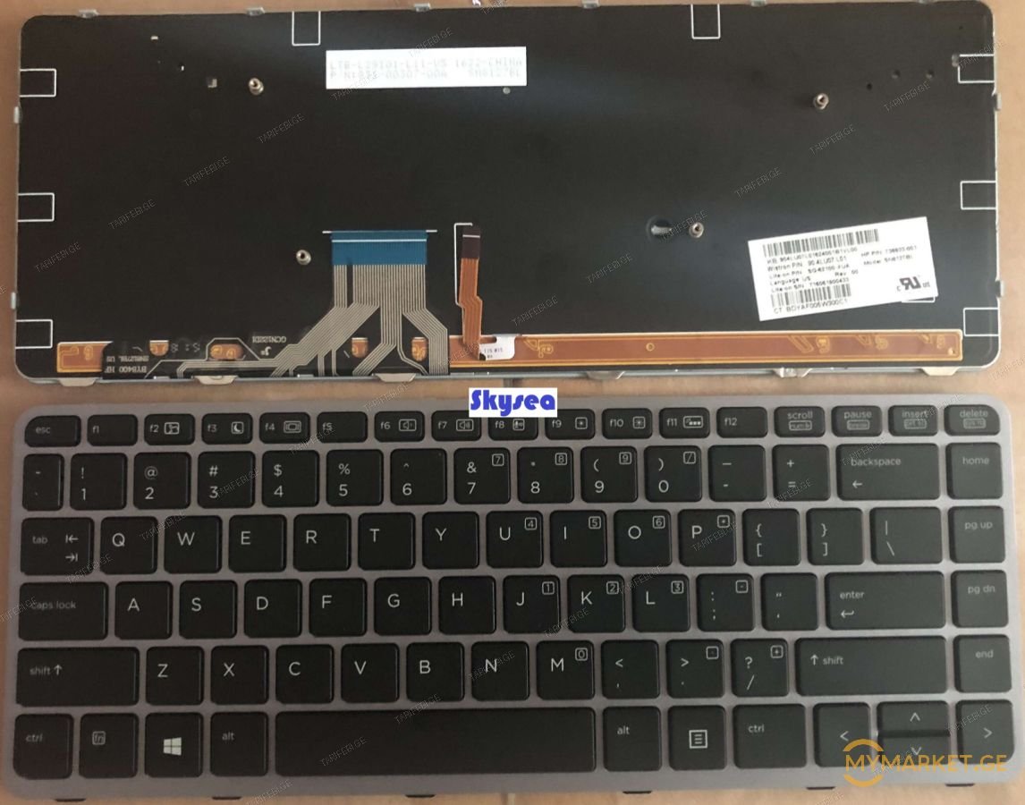 HP Elitebook Folio 1000 , 1040 G1 , 1040 G2 keyboard MP-13A1