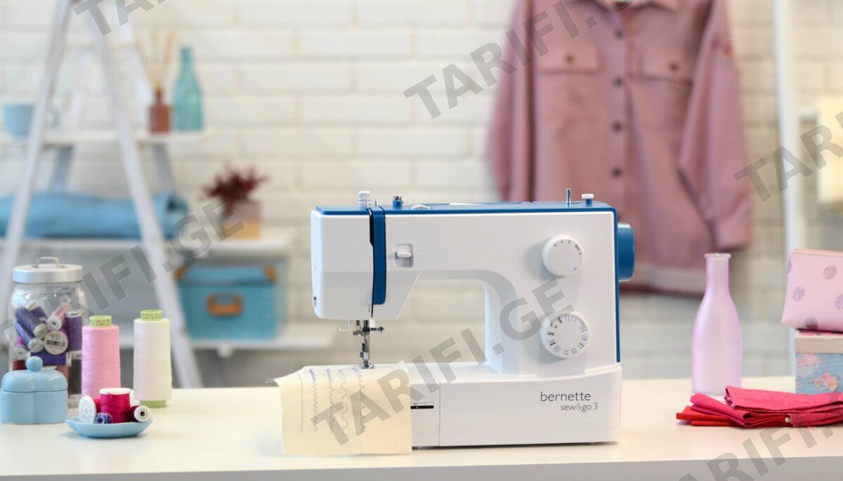 საკერავი მანქანა Bernette sew&go 3