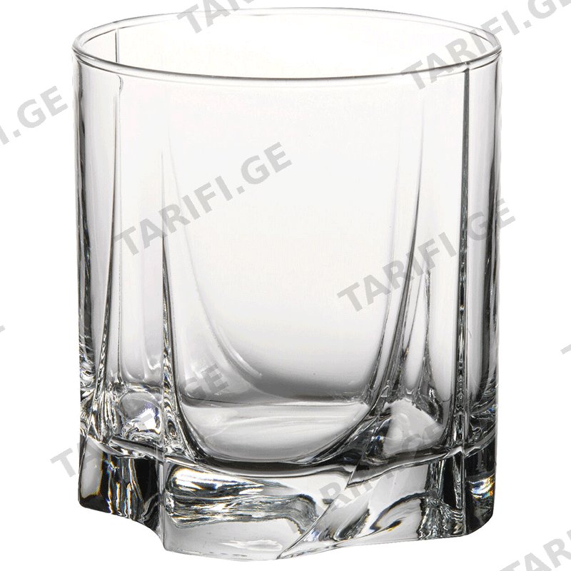 მინის ვისკის ჭიქა (245 ML, 6 PCS)