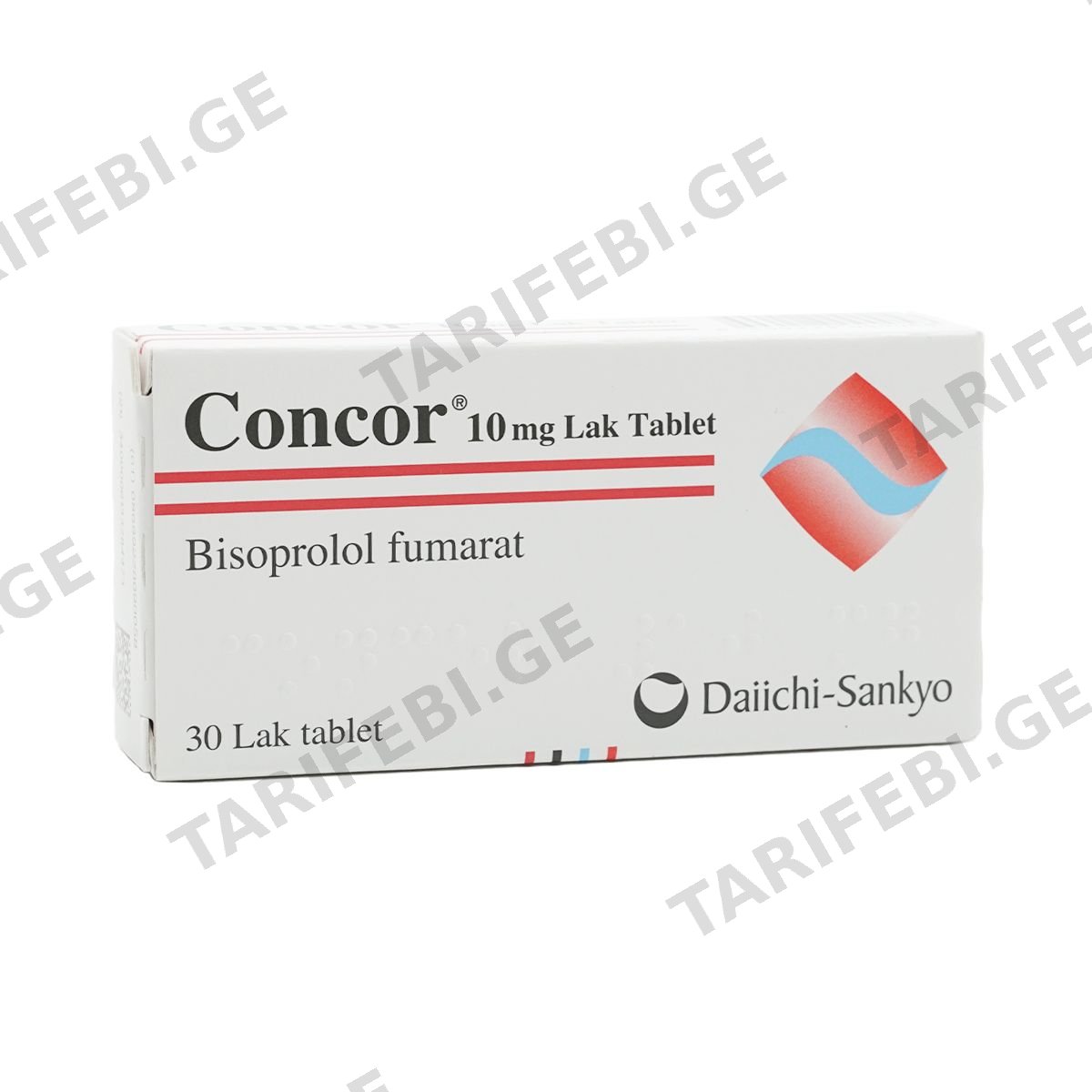 კონკორი - Concor 10მგ 30 ტაბლეტი