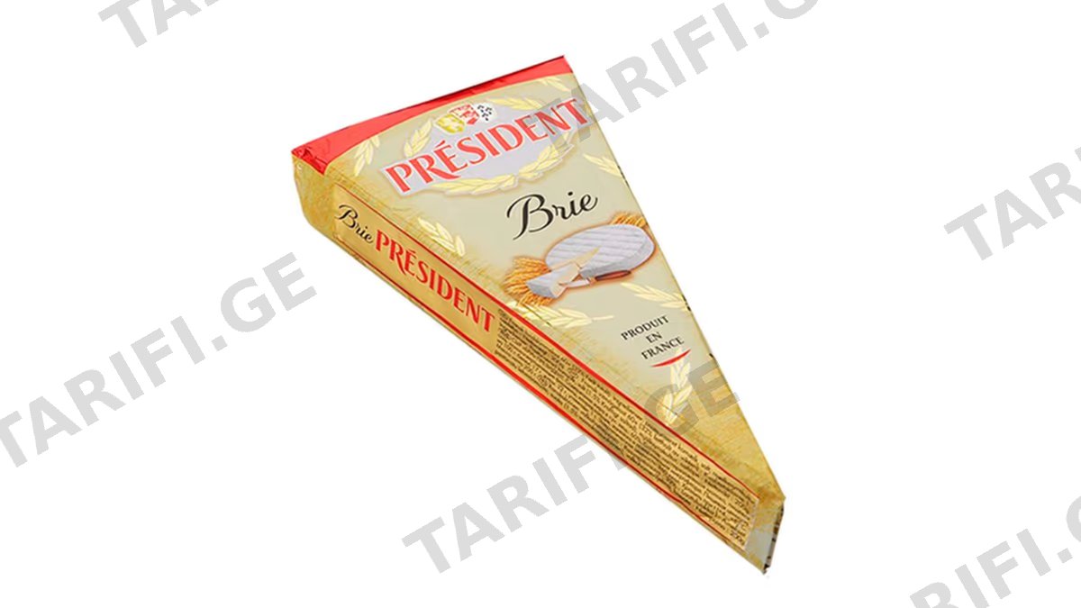 პრეზიდენტი ყველი ბრი 60% 200 გ.