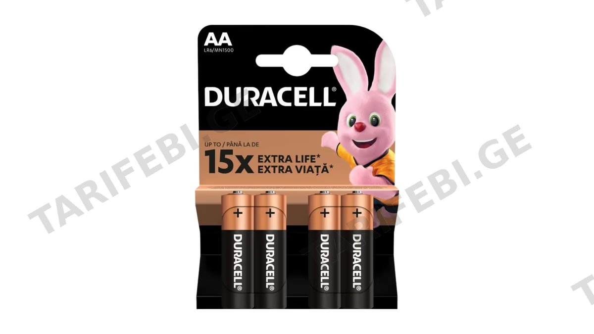 დურასელი ელემენტი AA 4PK