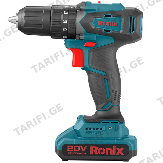 სახრახნისი აკუმულატორზე RONIX 8900K