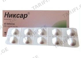 ნიქსარი 20მგ ტაბ N10 Nixar tab 20mg #10