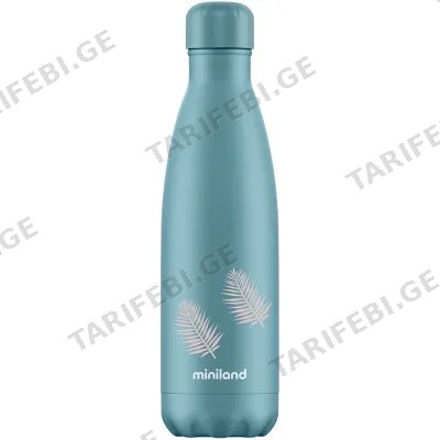 ფოლადის თერმული ბოთლი MINILAND BOTTLE TERRA 2 (500 ML)