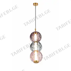 ჭაღი LED 3000K შუშა 12446