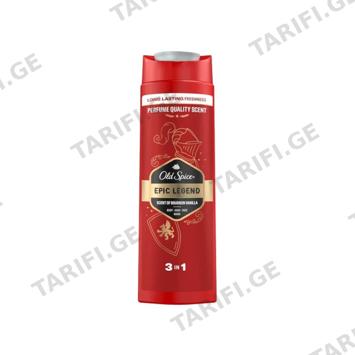 შხაპის გელი ლეგენდა 400 მლ 1046 ოლდ სპაის - Old Spice