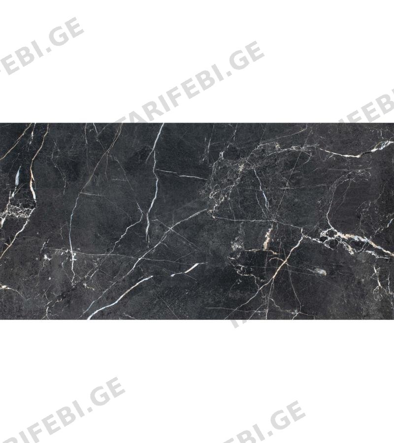 კერამოგრანიტი MARBLE VENATO BLACK PULIDO 80X160 ROCA S.A