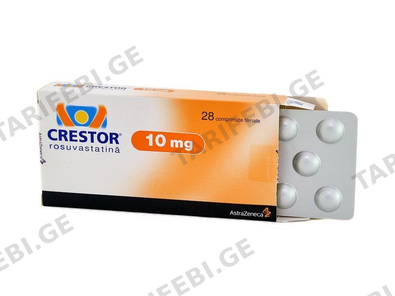 კრესტორი - CRESTOR 10მგ 28 ტაბლეტი