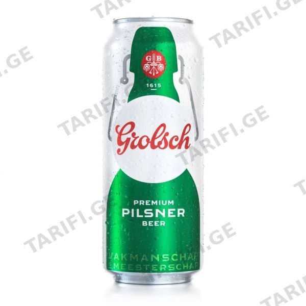 ლუდი 0.5ლ ქილა გროლში