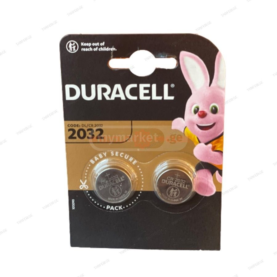 ელემენტი Duracell LI 2032 2BL