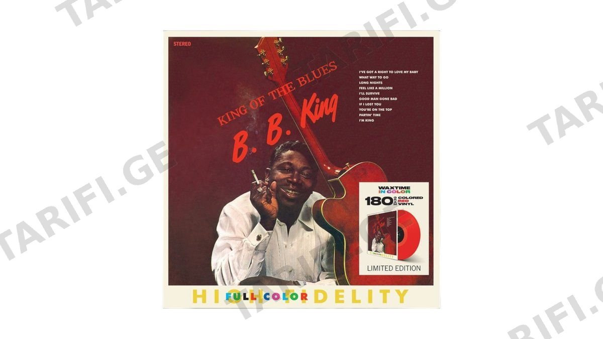 B. B. King – King Of The Blues (Red Colored Vinyl)