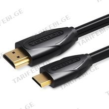 VENTION VAA-D02-B200 BLACK HDMI კაბელი