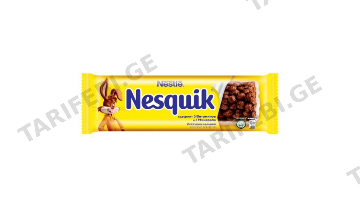 "Nesquik"- ბატონჩიკი შოკოლადით23.5გ