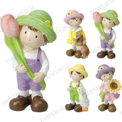 ბაღის ფიგურა 8721037881425 GARDEN DECO KIDS 4ASS